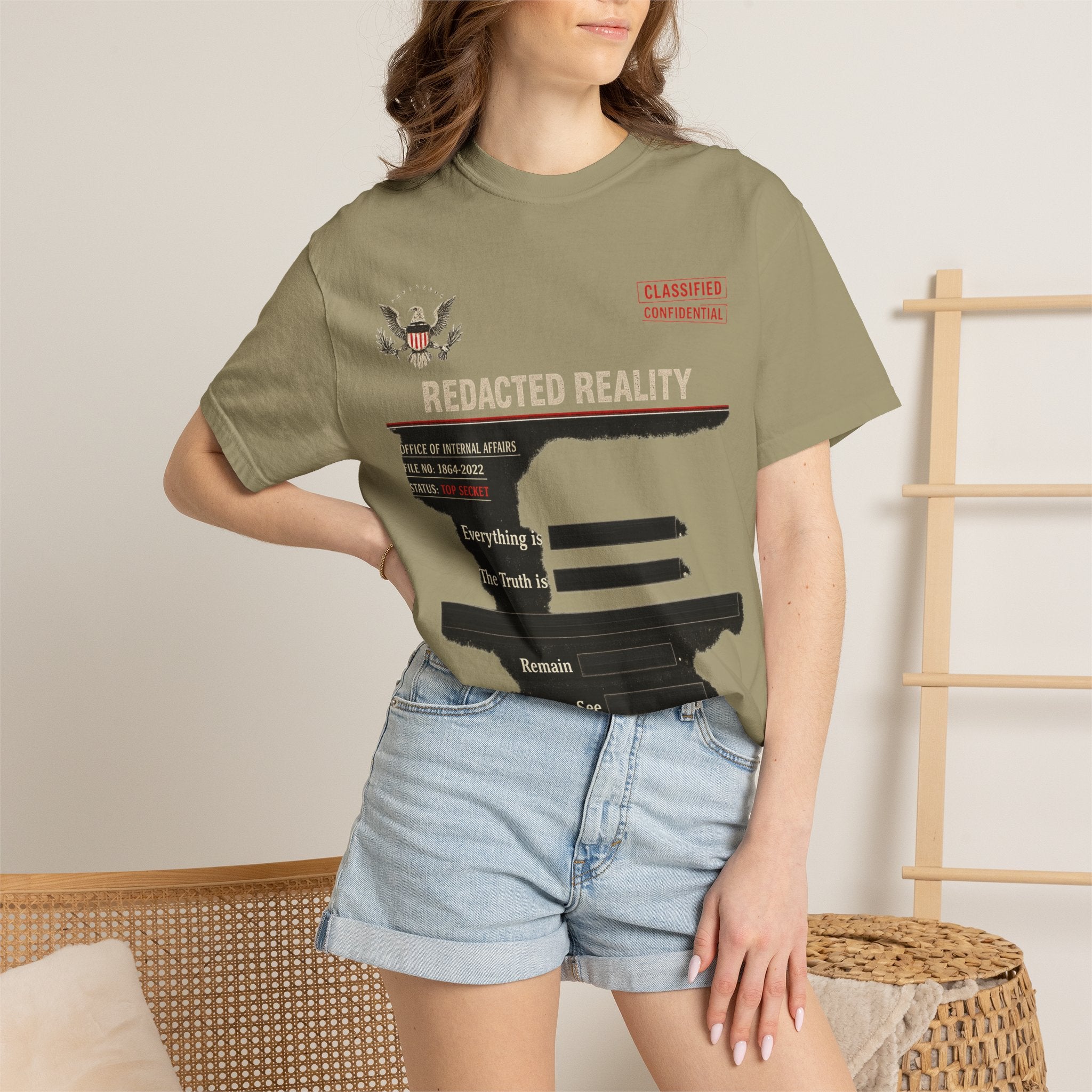 Unfiltered & Unapologetic | Garment-Dyed Tee — AttitudeShirts
