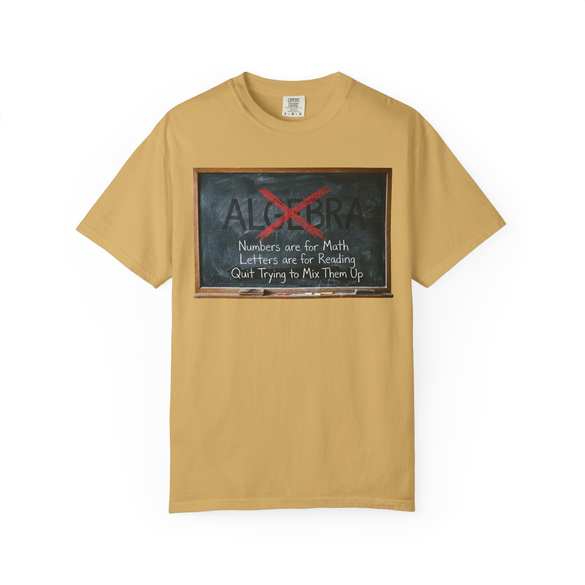 "Algebra" Unisex Garment-Dyed Tee