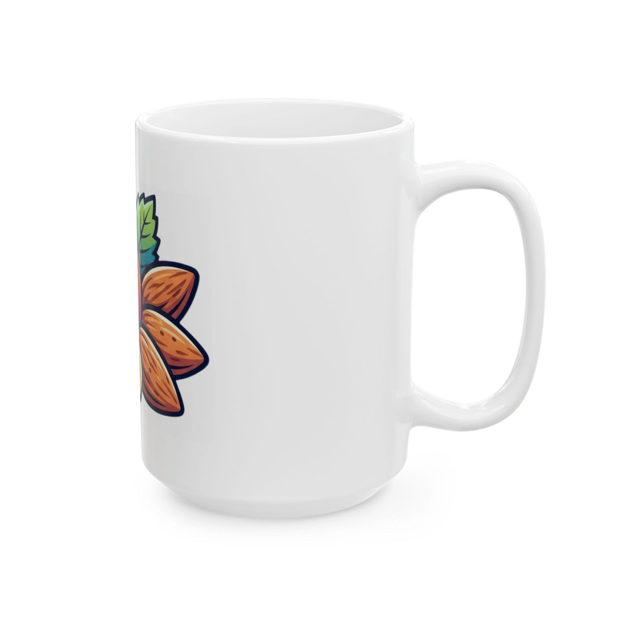 "A Little Salty, A Little Sweet" White Ceramic Mug — Graphic
