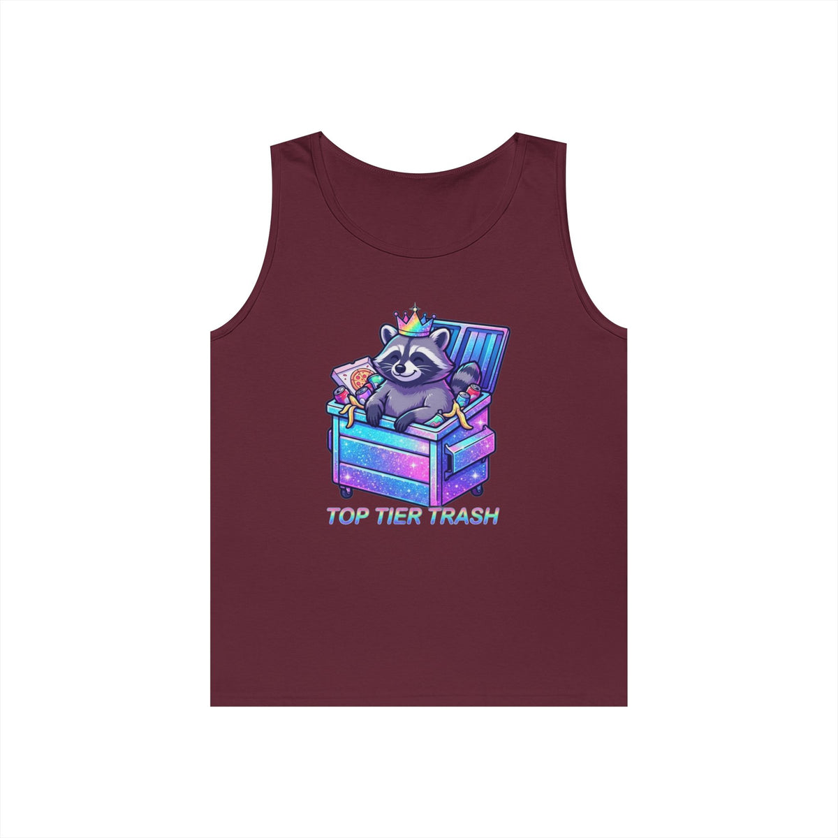Color: Maroon | Top Tier Trash Tank Top