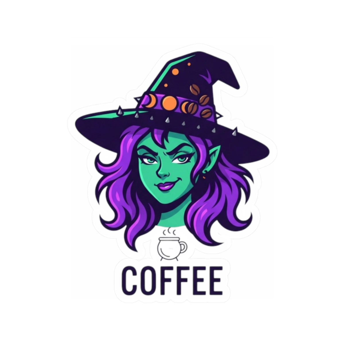 "Witch Better Have My Coffee" Sticker