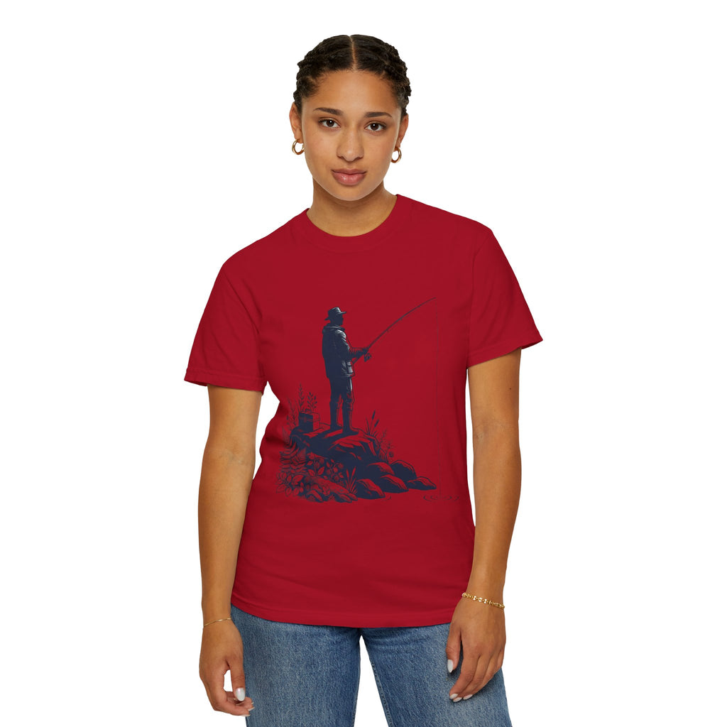 "Fishing" Unisex Garment-Dyed Tee