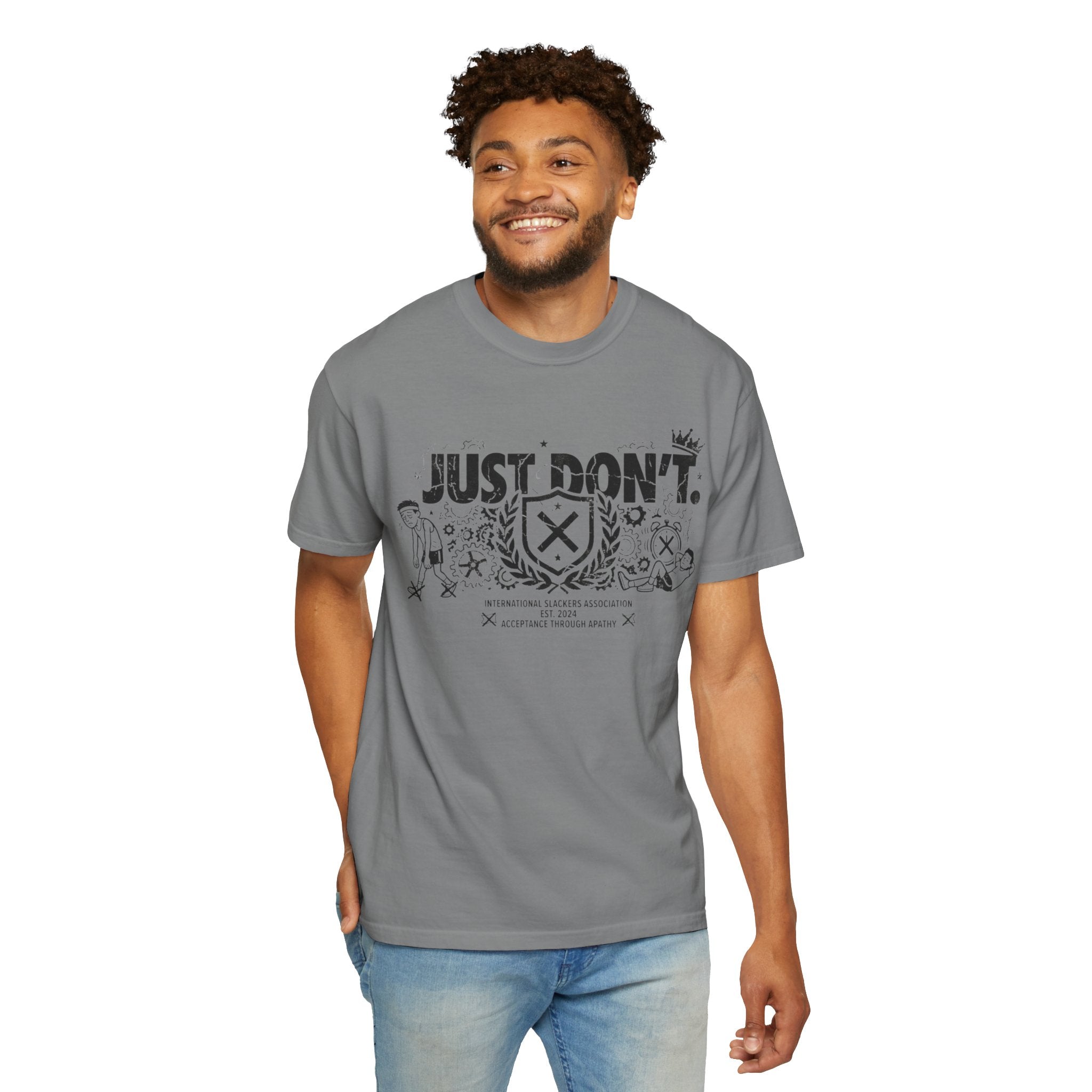 The Anti-Motivational Manifesto | Garment-Dyed Tee — AttitudeShirts