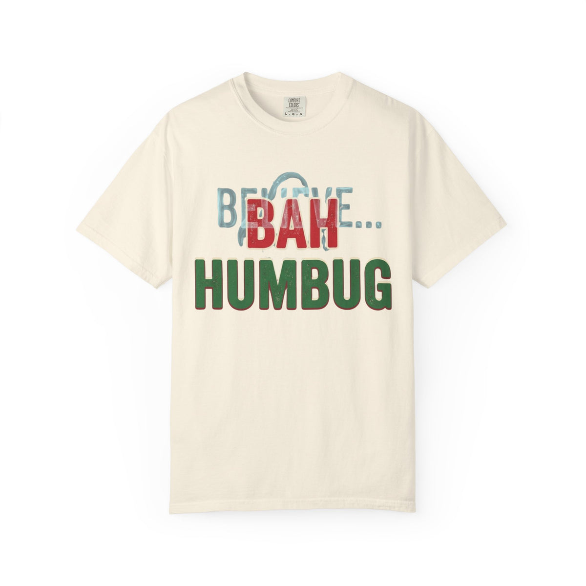 "Bah Humburg" Unisex Garment-Dyed Tee