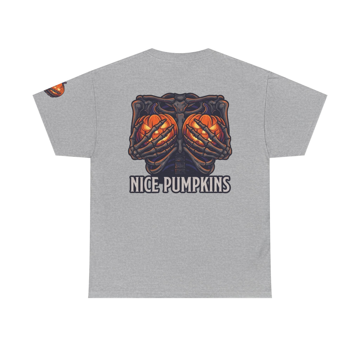 Color: Sport Grey | Nice Pumpkins Premium Graphic Tee