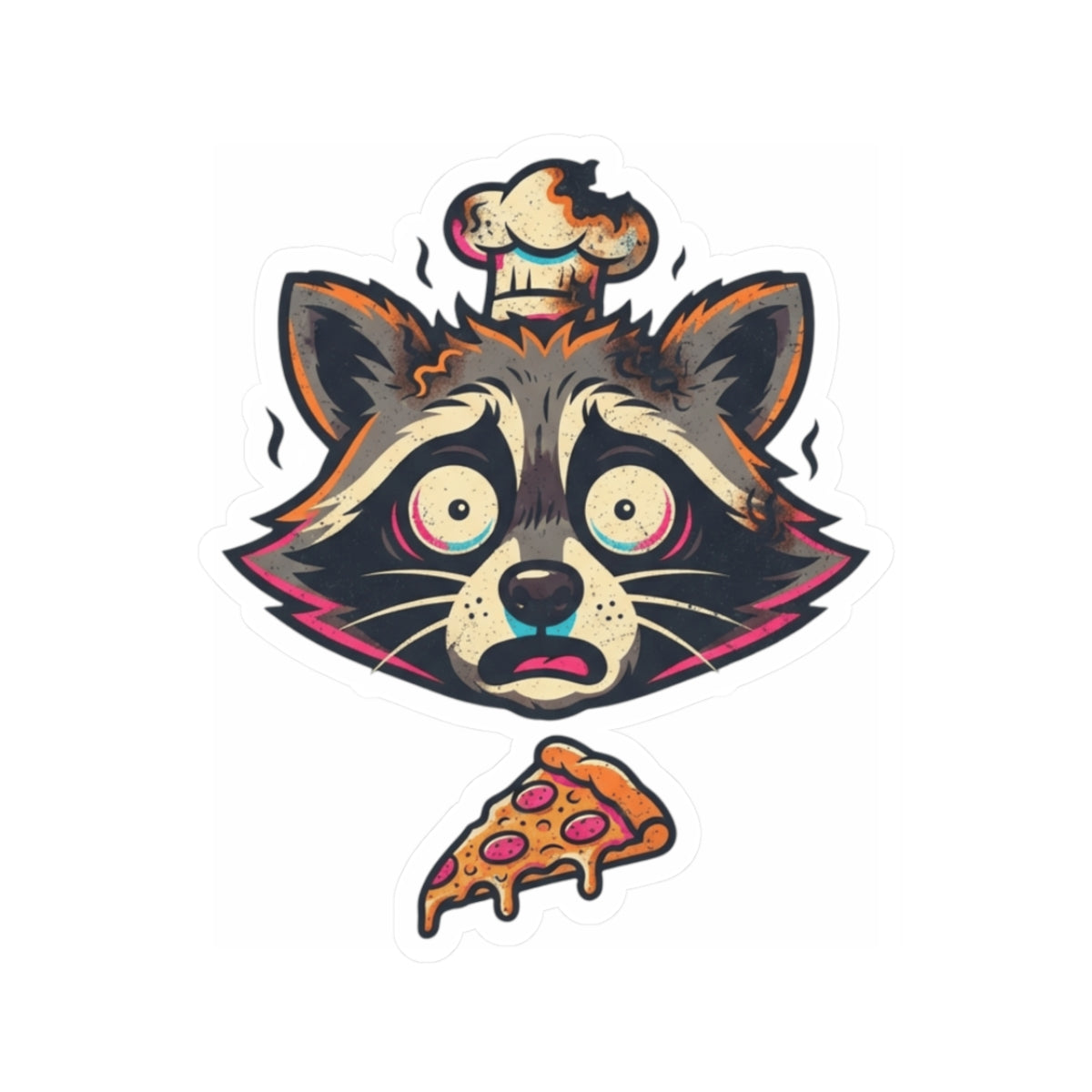 "Frozen Pizza in a Hot Oven" Sticker