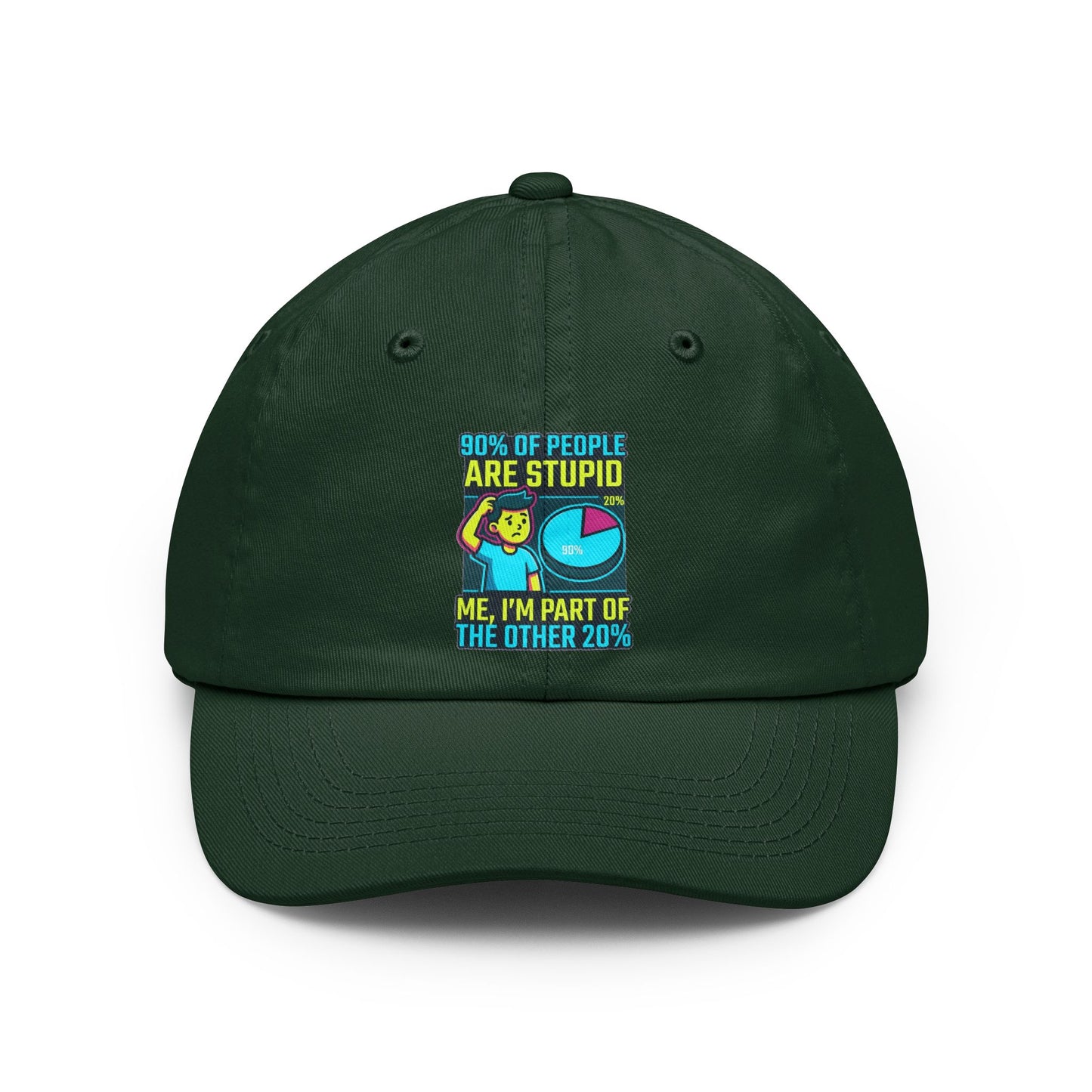 "90% Of People Are Stupid" Dad Hat