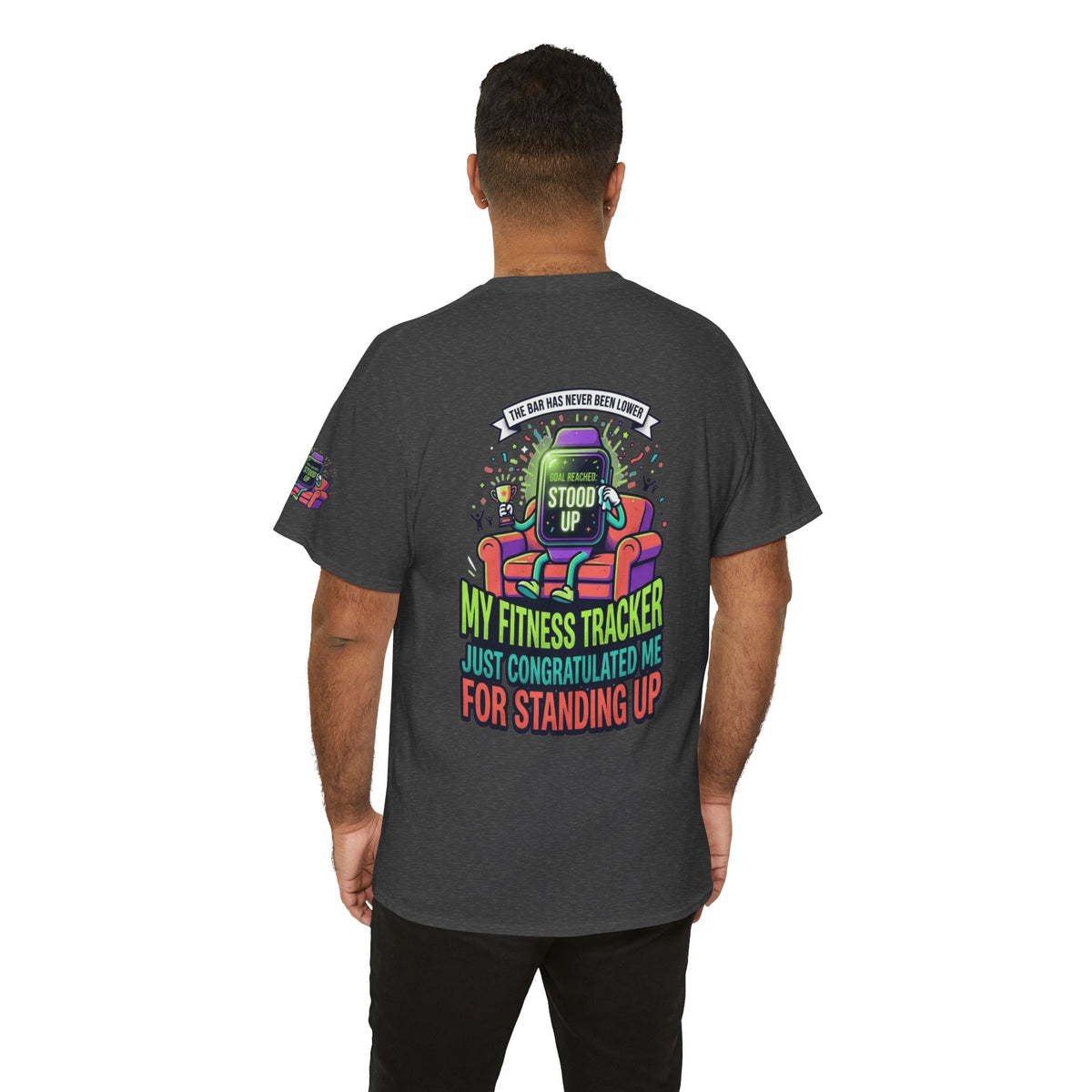 Color: Dark Heather | The Bar Has Never Been Lower Premium Graphic Tee