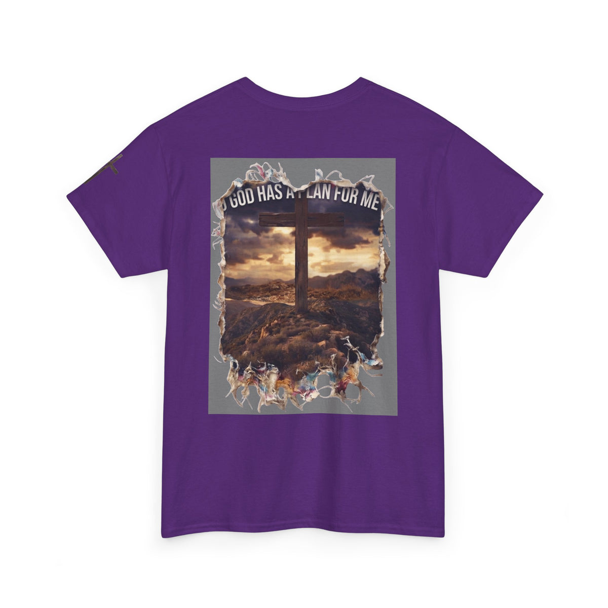 "God Has A Plan For Me" Premium Graphic Tee