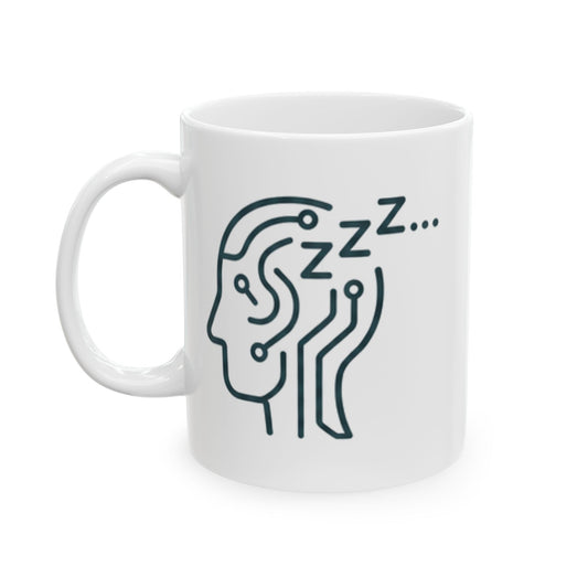 "I Was Listening" White Ceramic Mug — Graphic