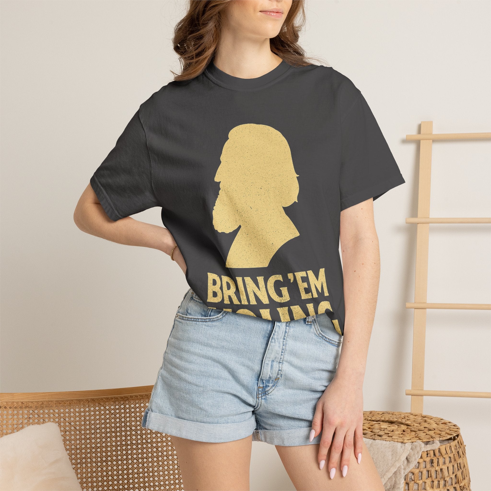 "Bring 'Em Young" Unisex Garment-Dyed T-shirt