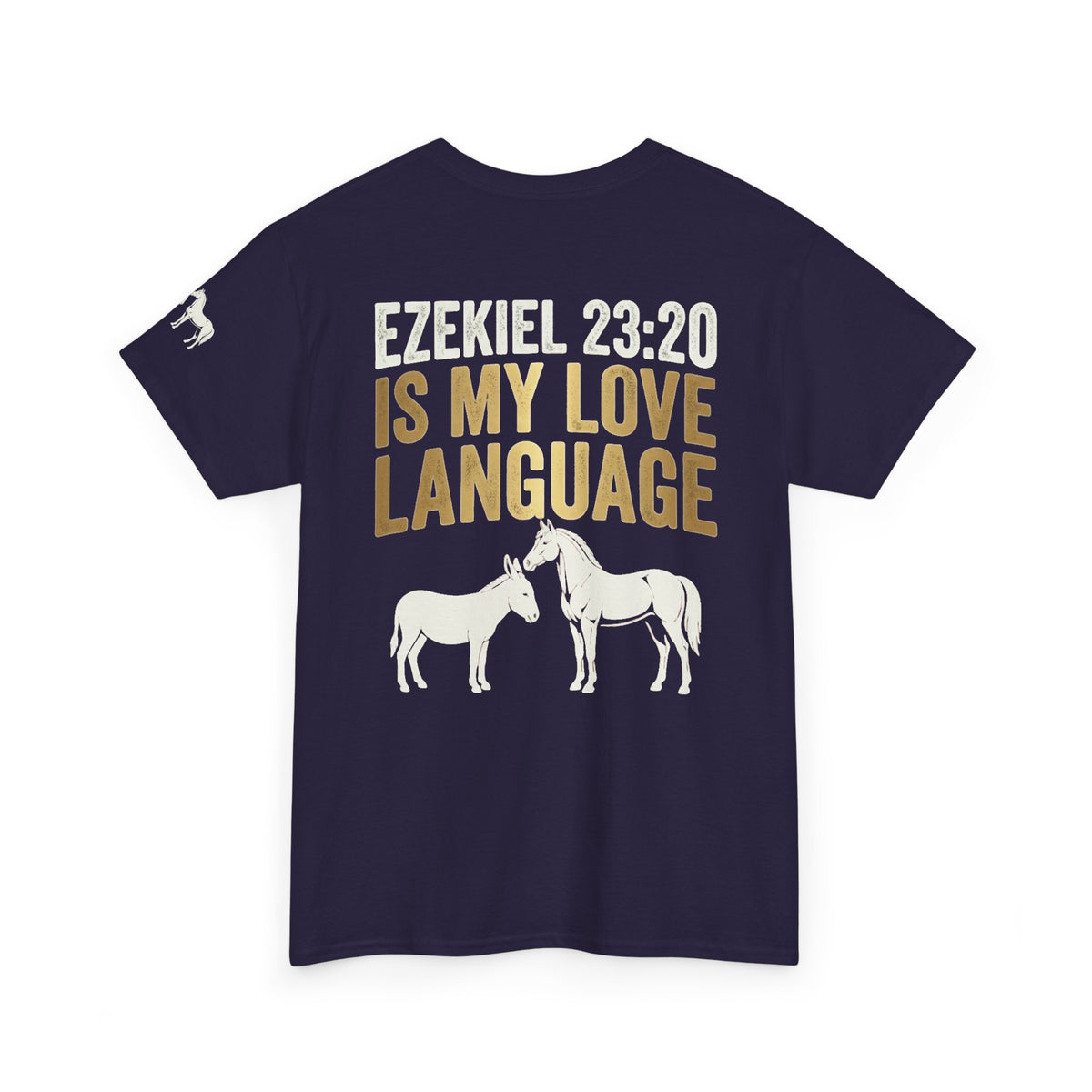 Good Book Series Ezekiel 23 20 Love Language Premium Graphic Tee