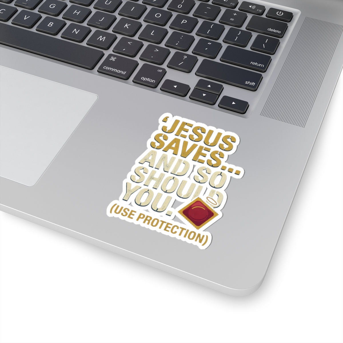 "Good Book Series Jesus Saves and So Should You" Sticker — Main