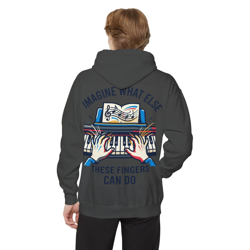 "Imagine What Else These Fingers Can Do" Garment-Dyed Hoodie