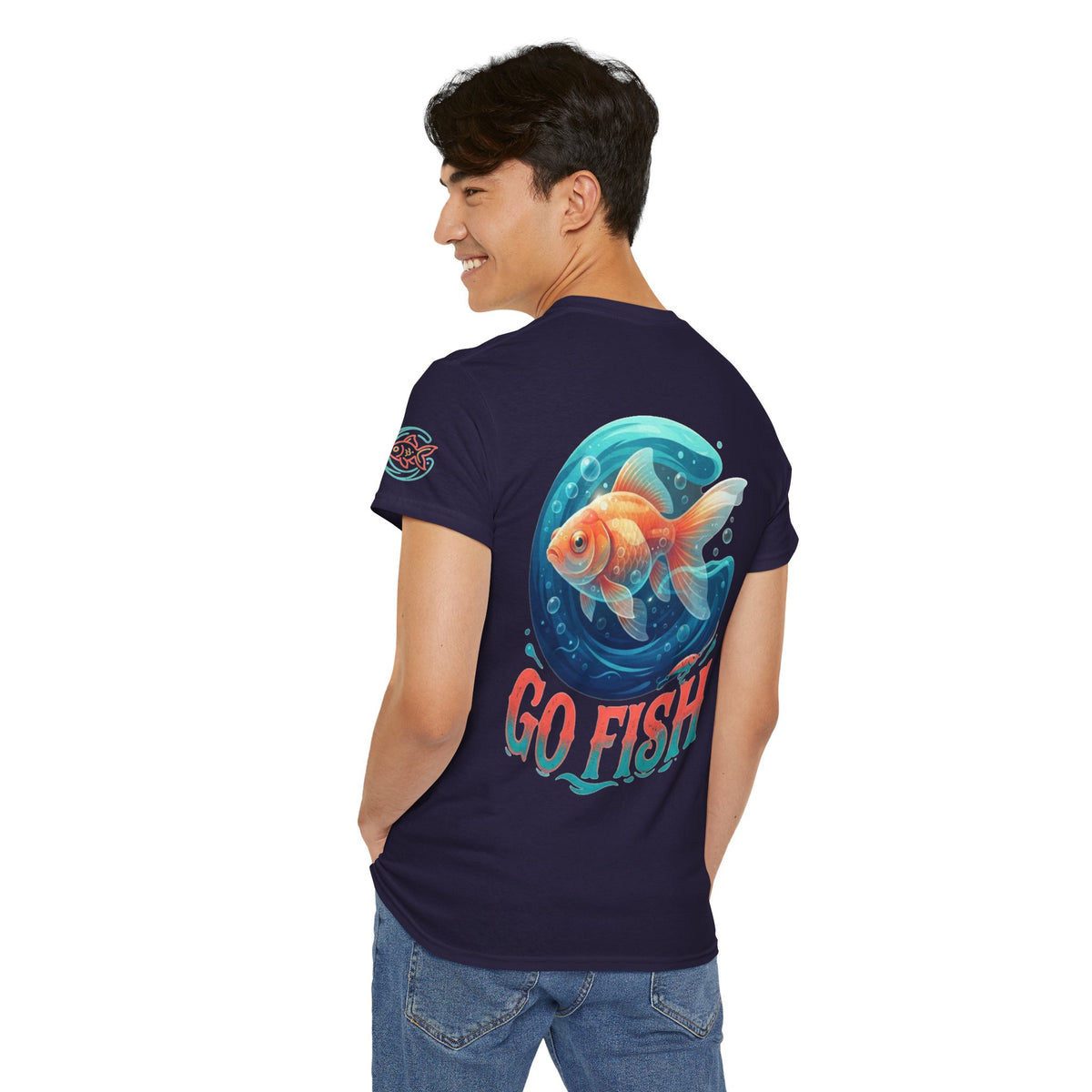 Color: Blackberry | Go Fish Premium Graphic Tee