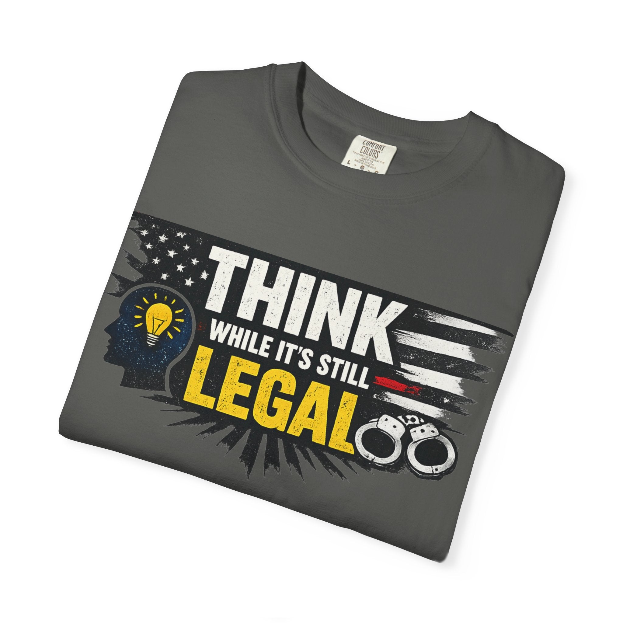 "The Endangered Species Act (For Your Brain)" Unisex Garment-Dyed T-shirt