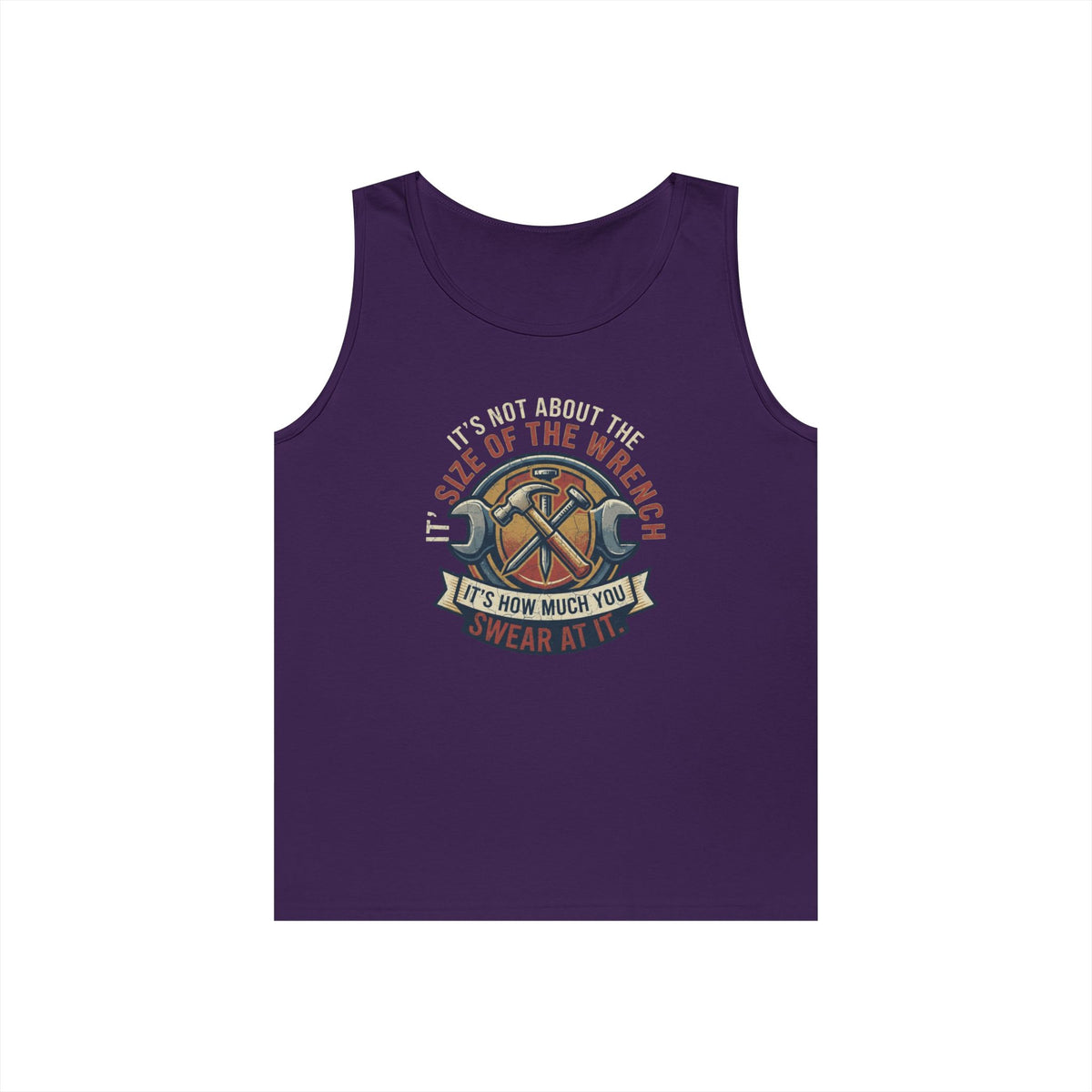 Color: Purple | Size Matters Tank Top