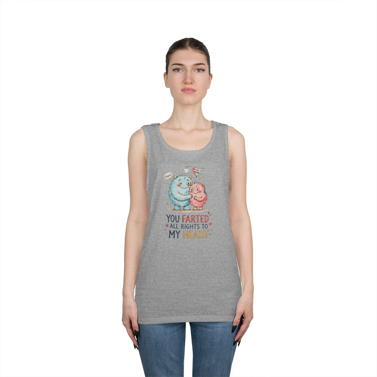 "You Farted All Rights To My Heart" Tank Top