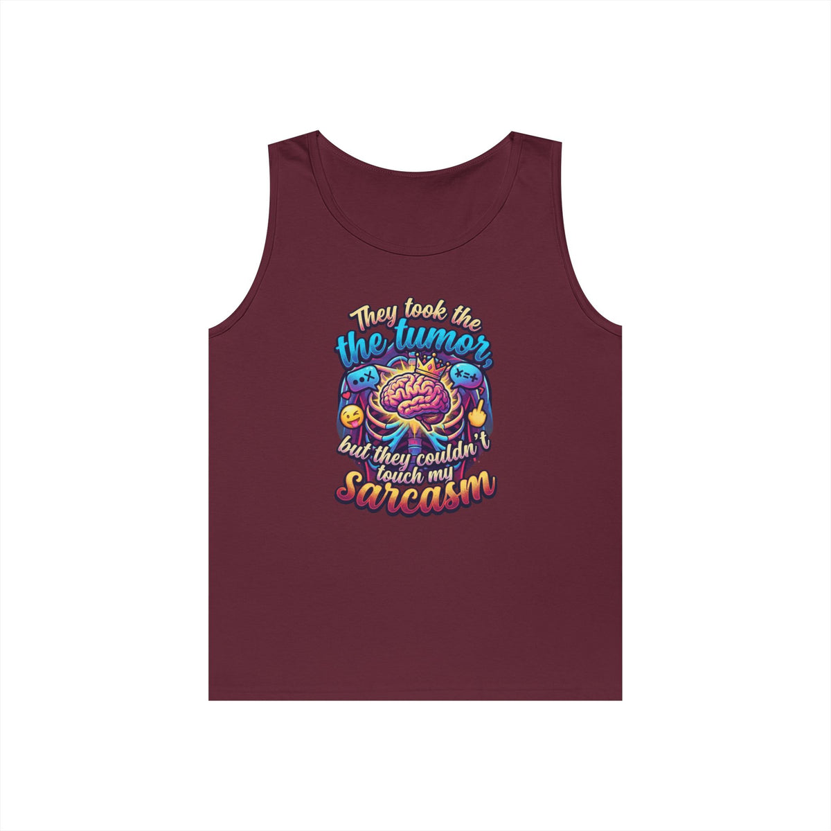"Took the Tumor But Not My Saracasm" Tank Top