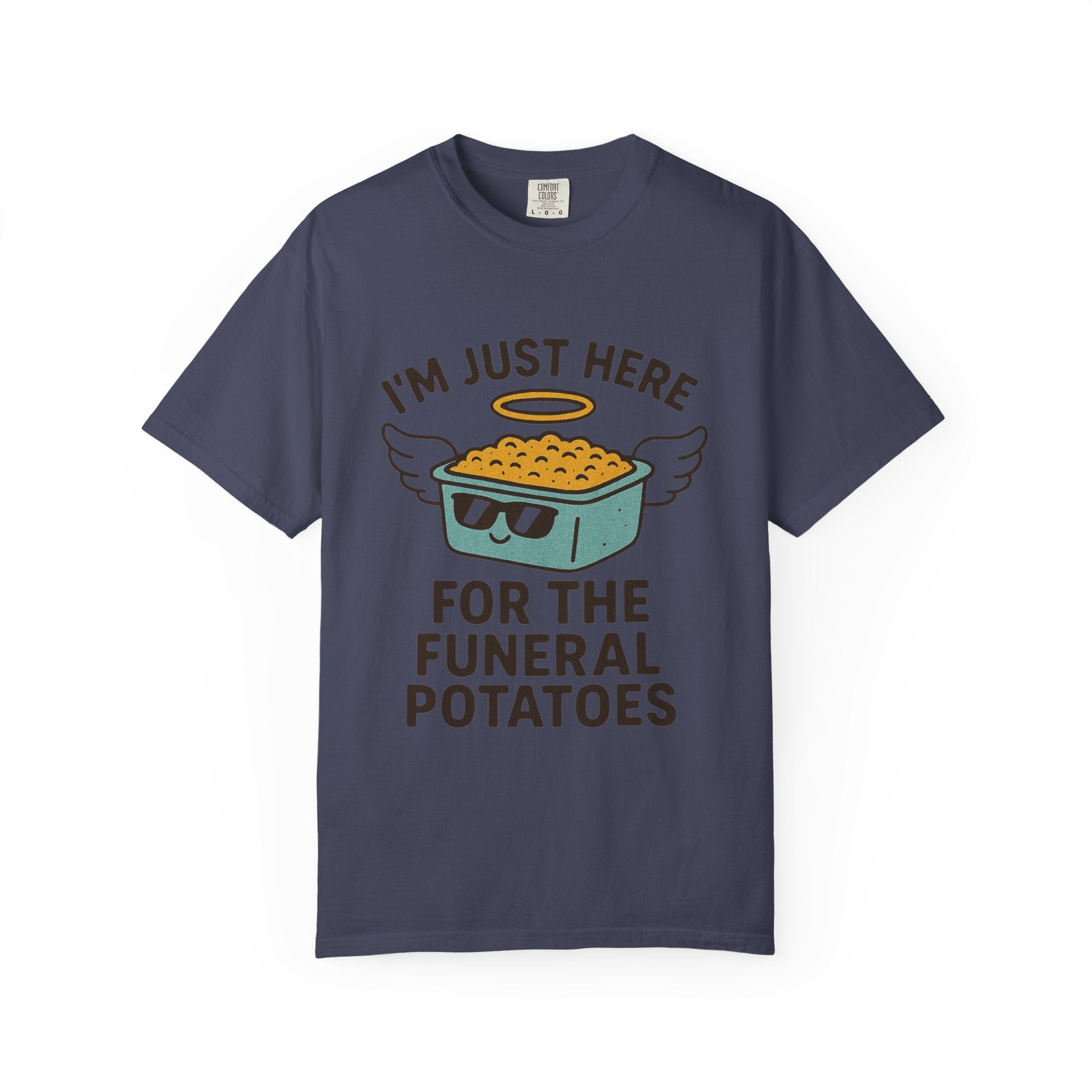 "Funeral Potatoes" Unisex Garment-Dyed T-shirt