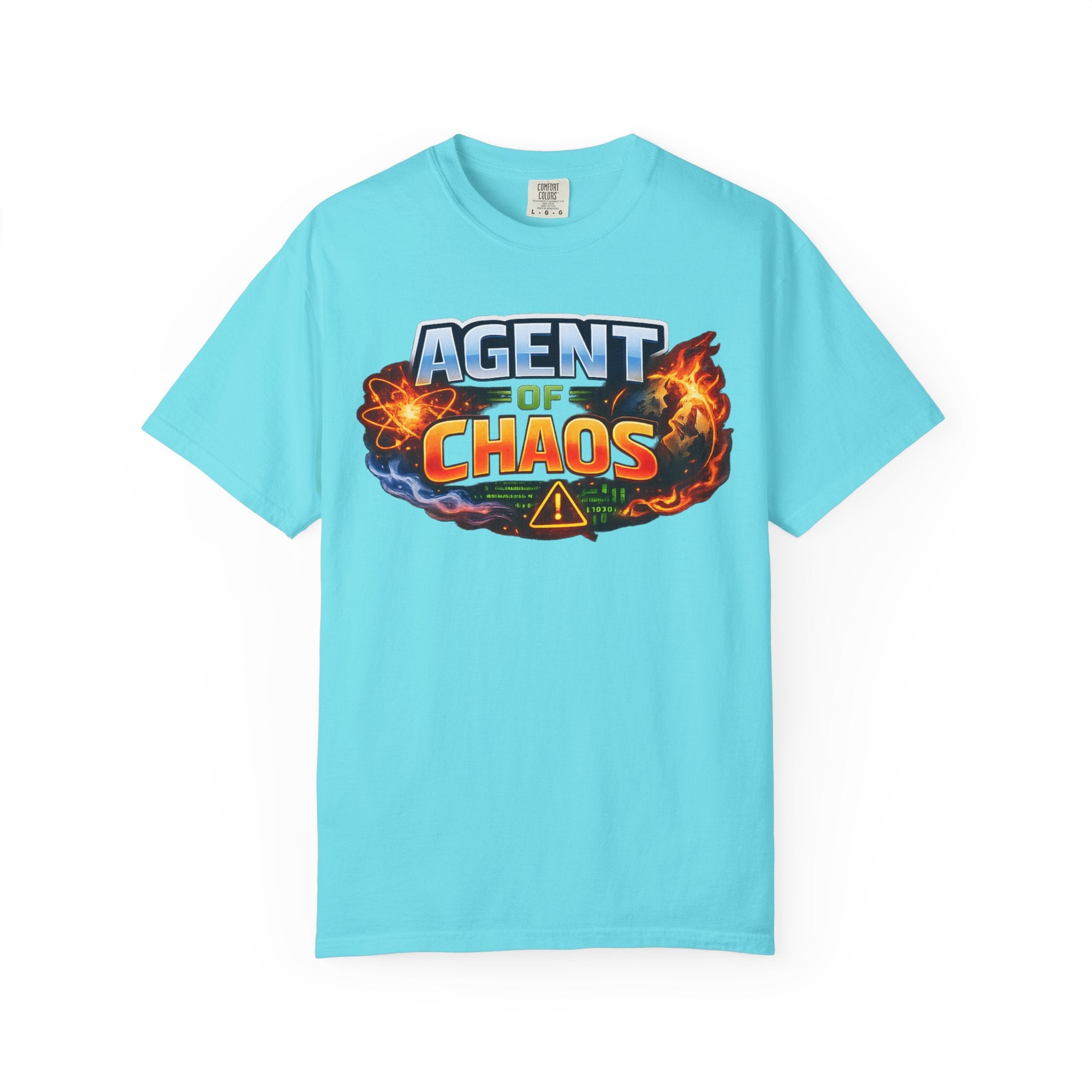 "Agent of Chaos" Unisex Garment-Dyed Tee