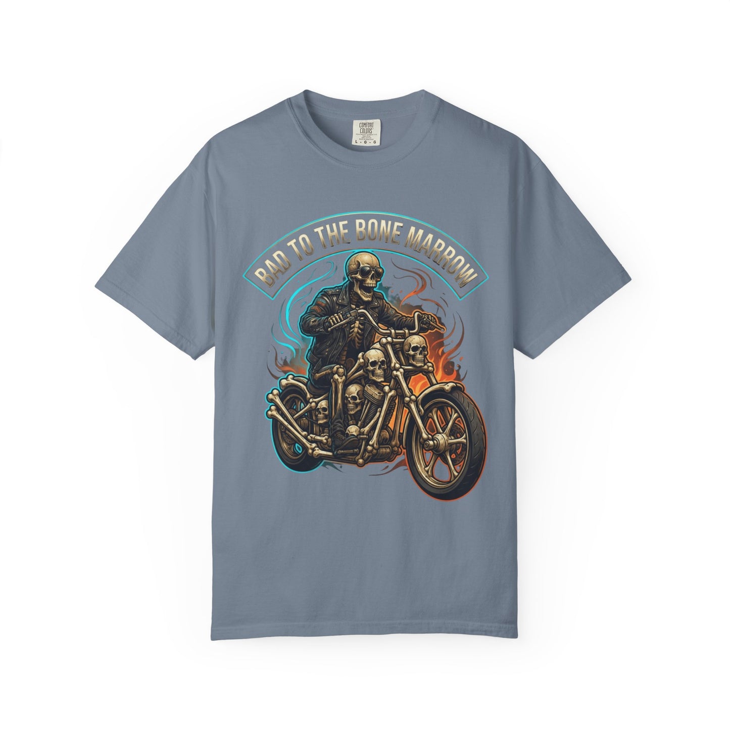 "Bad to the Bone Marrow" Unisex Garment-Dyed Tee