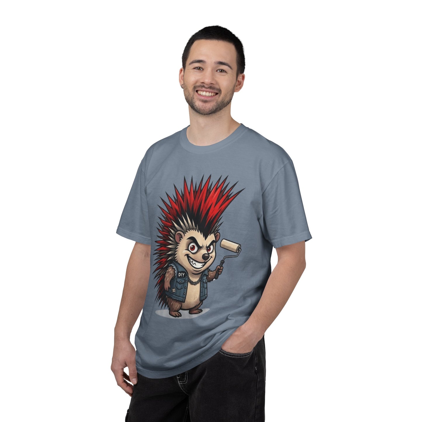"Punkupine" Unisex Garment-Dyed Tee
