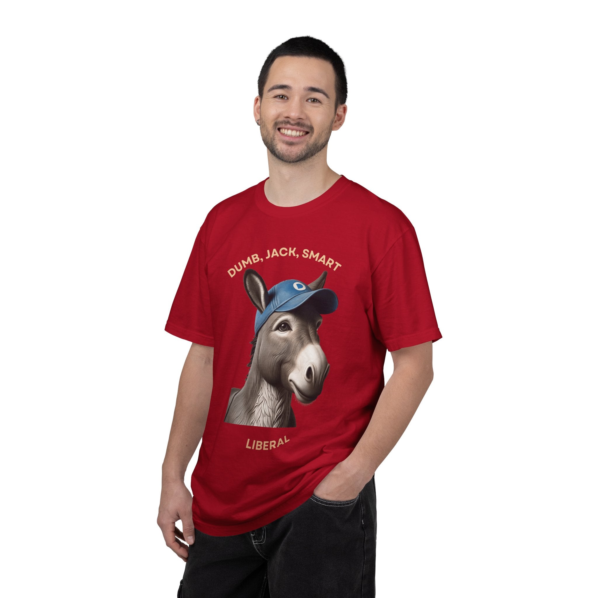 "Dumb Jack Smart" Unisex Garment-Dyed T-shirt