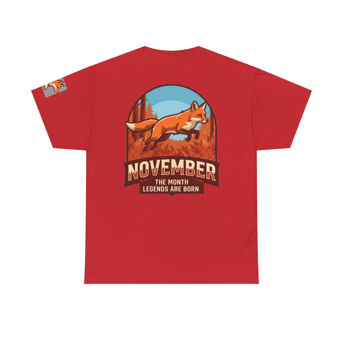 Color: Red | November Legend Premium Graphic Tee