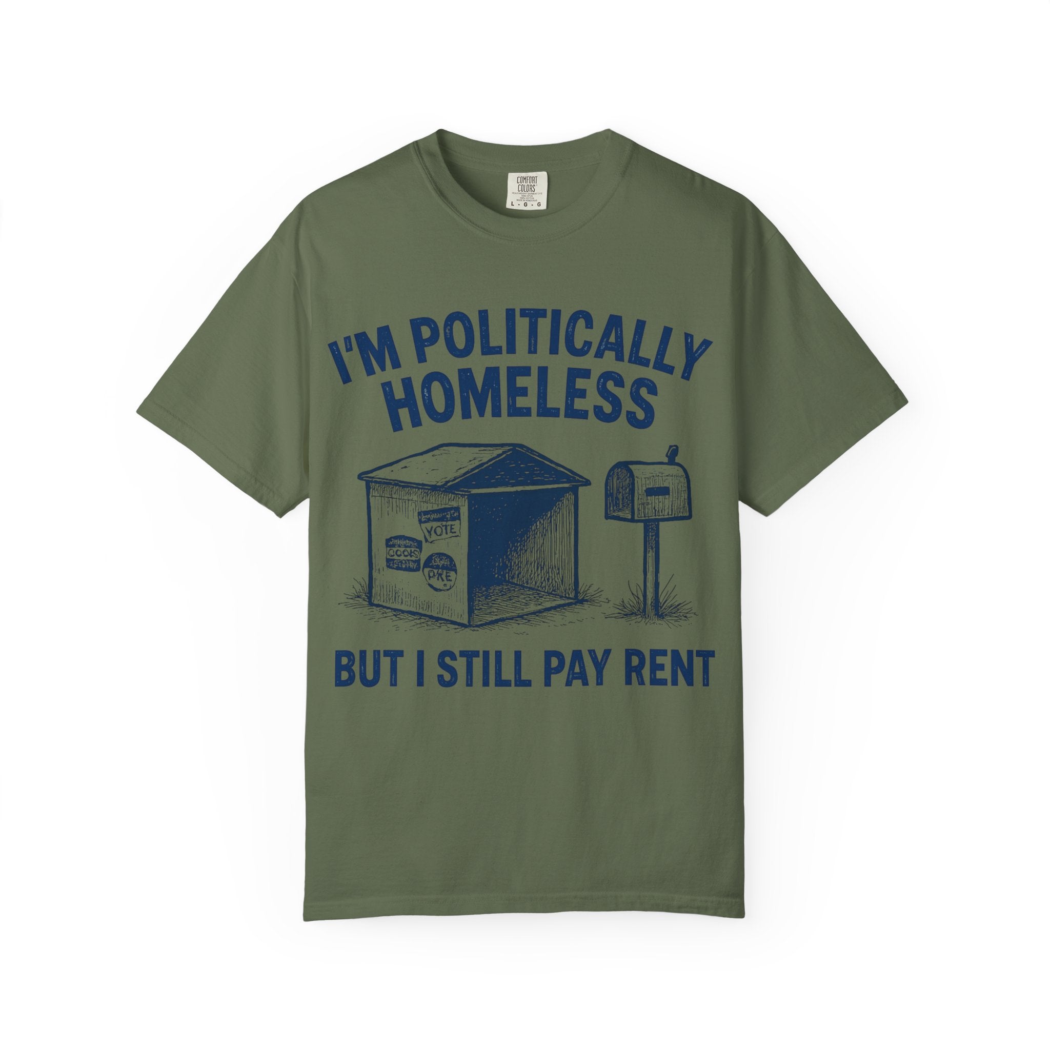 "The "Safe Space" Sentry"  Unisex Garment-Dyed T-shirt