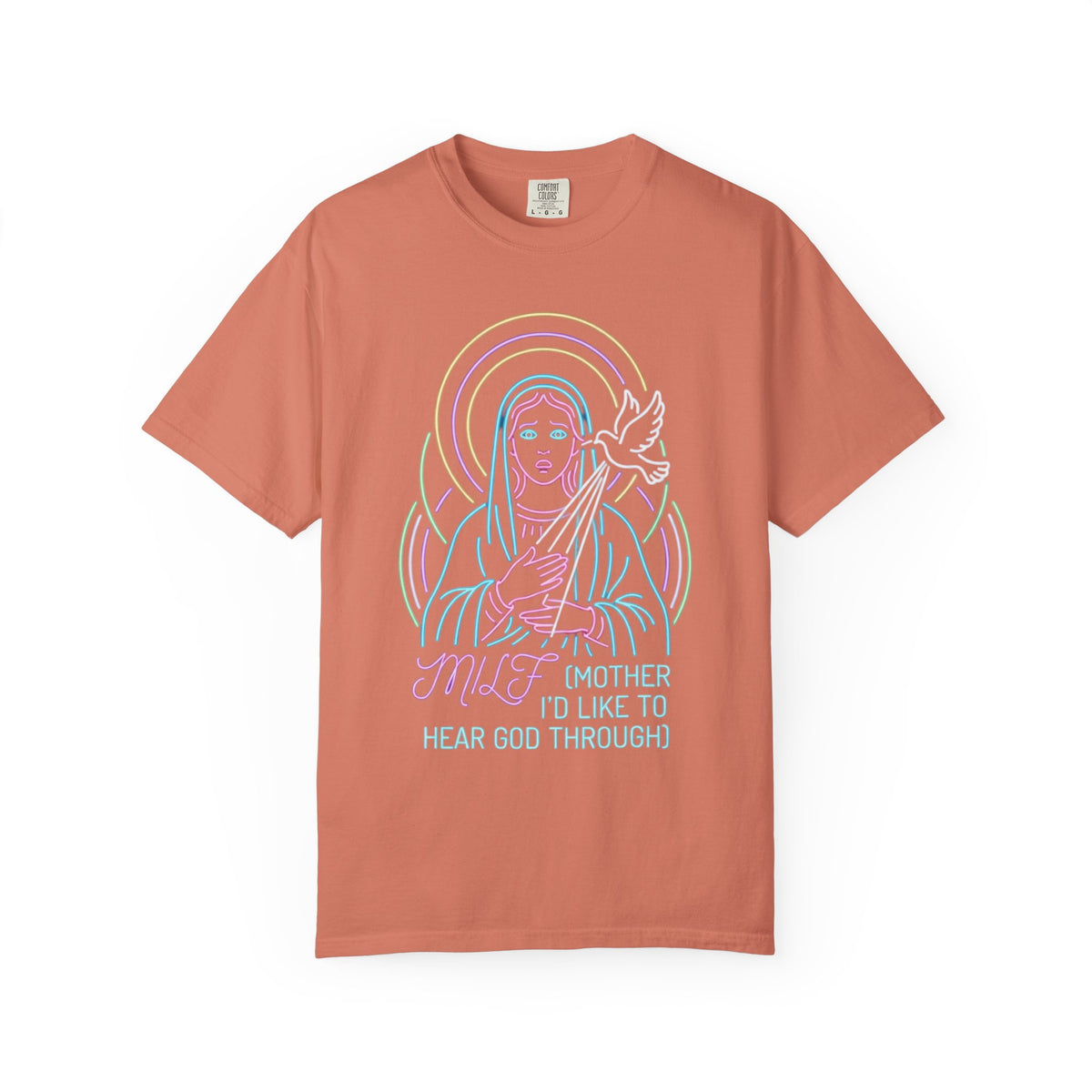 "Good Book Series MILF" Unisex Garment-Dyed Tee