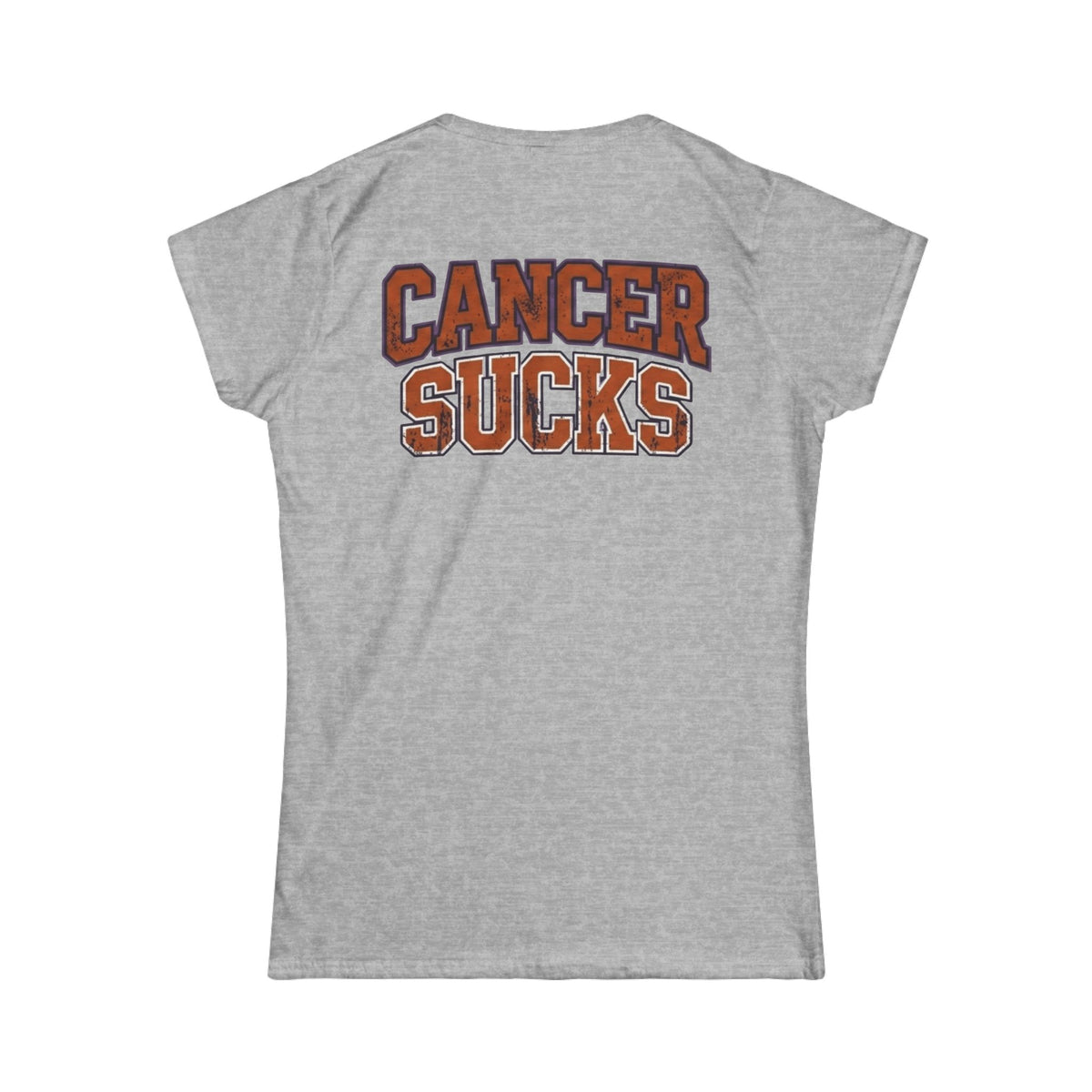 Color: Sport Grey | Cancer Sucks Women's Tee