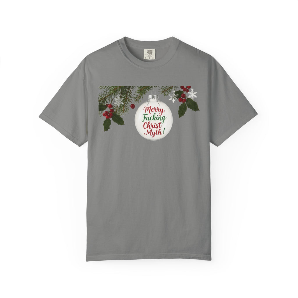 "MF Christ Myth" Unisex Garment-Dyed T-shirt