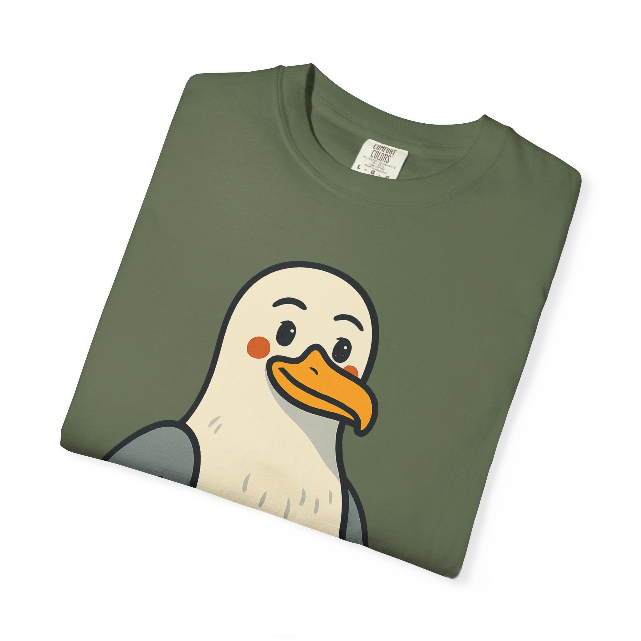 "Utah Seagull - When One Wife Isn't Enough" Unisex Garment-Dyed T-shirt