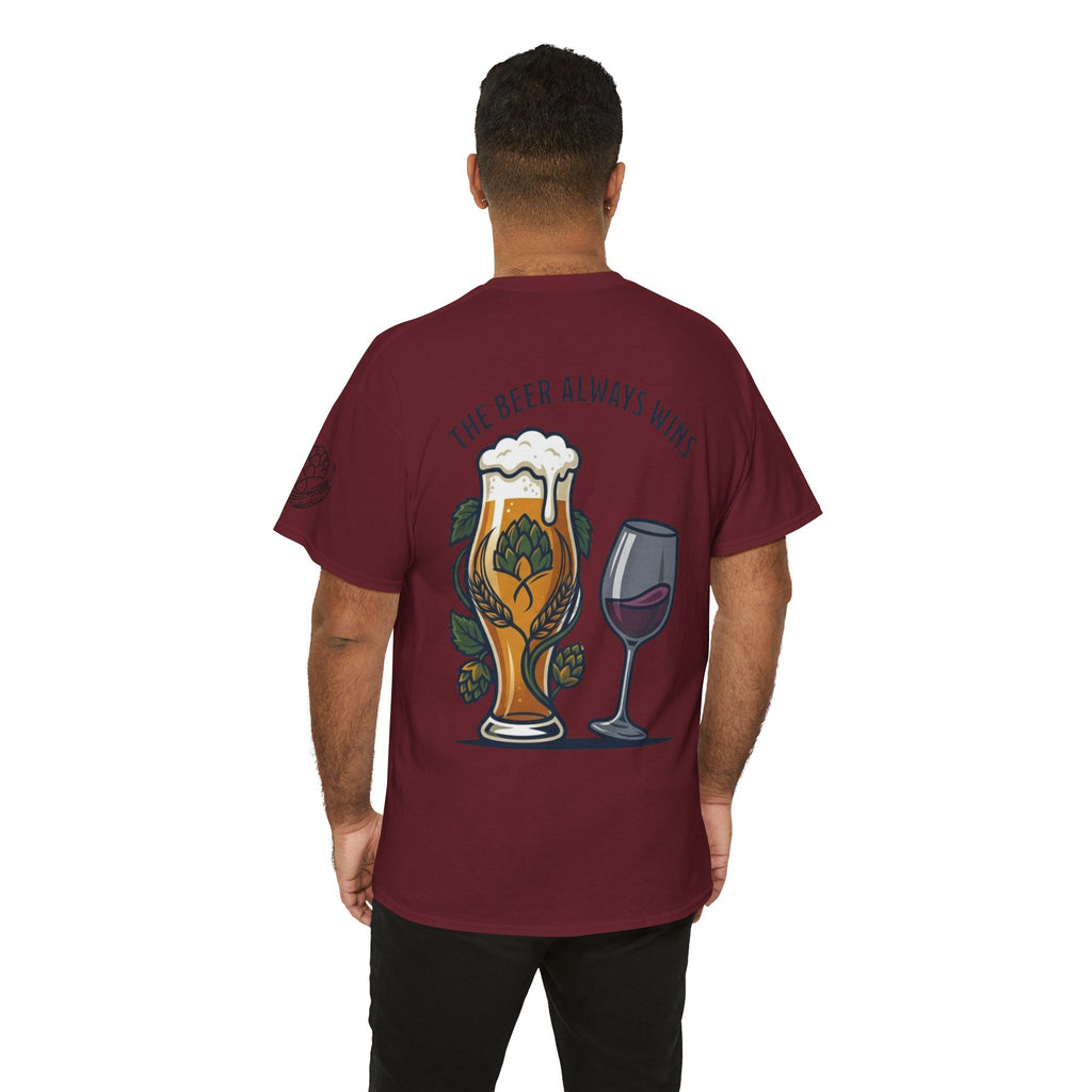 "The Beer Always Wins" Premium Graphic Tee