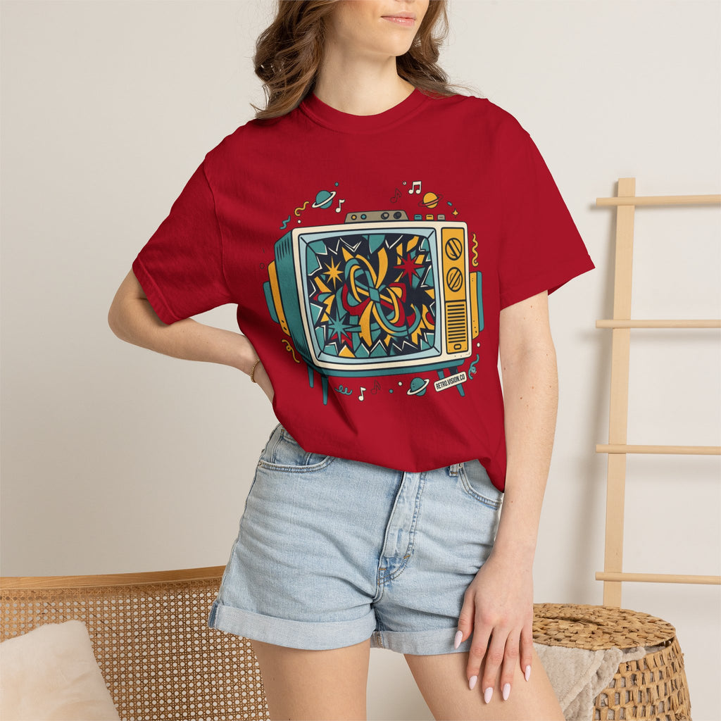 "Retro Vision" Unisex Garment-Dyed Tee