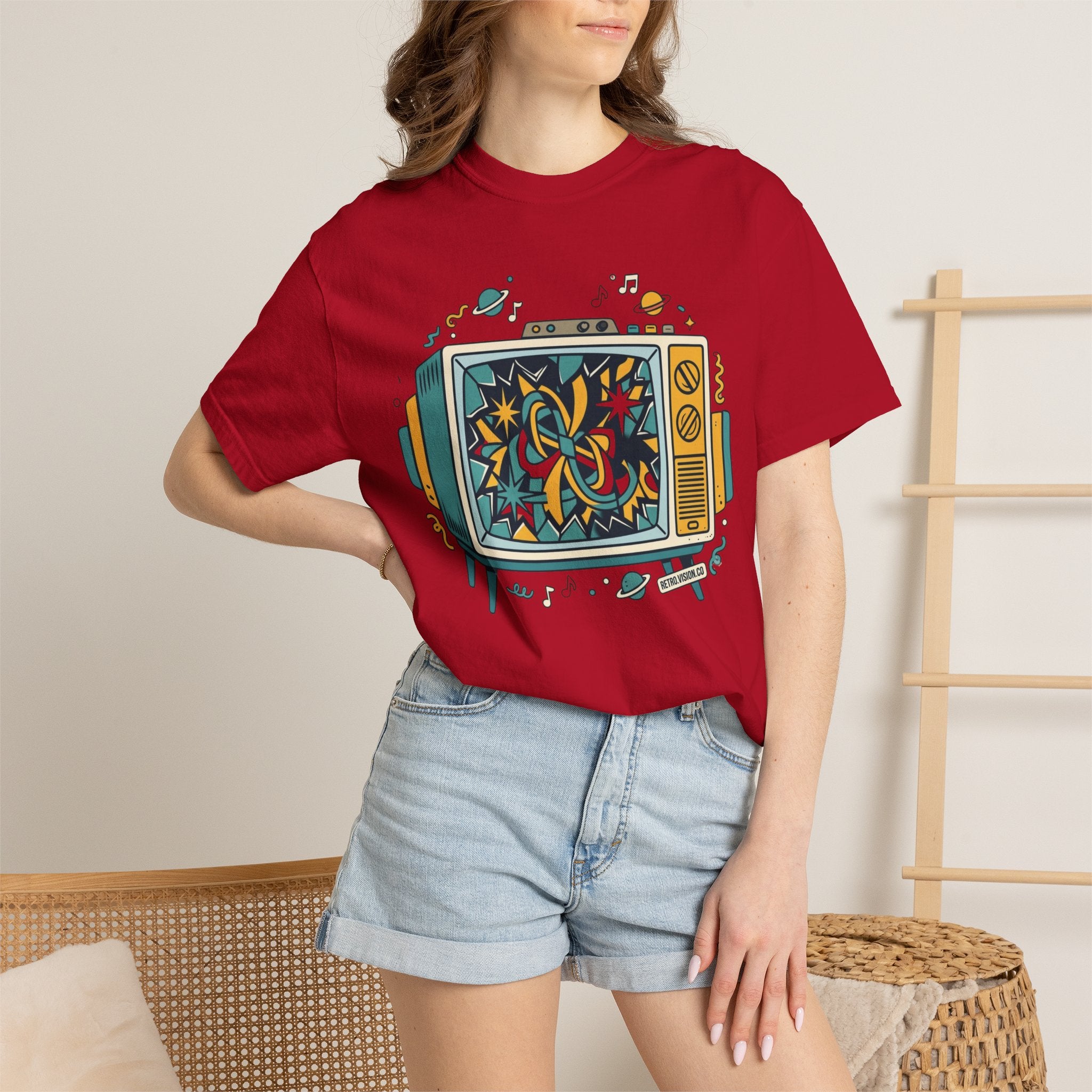 "Retro Vision" Unisex Garment-Dyed Tee