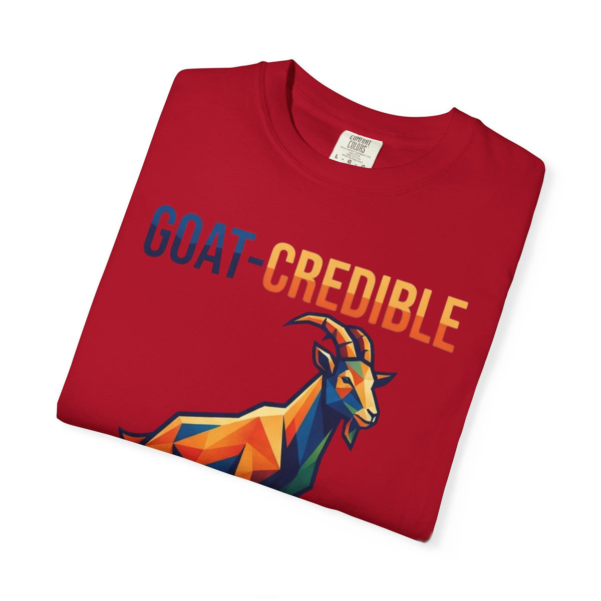 "Goat Credible" Unisex Garment-Dyed Tee