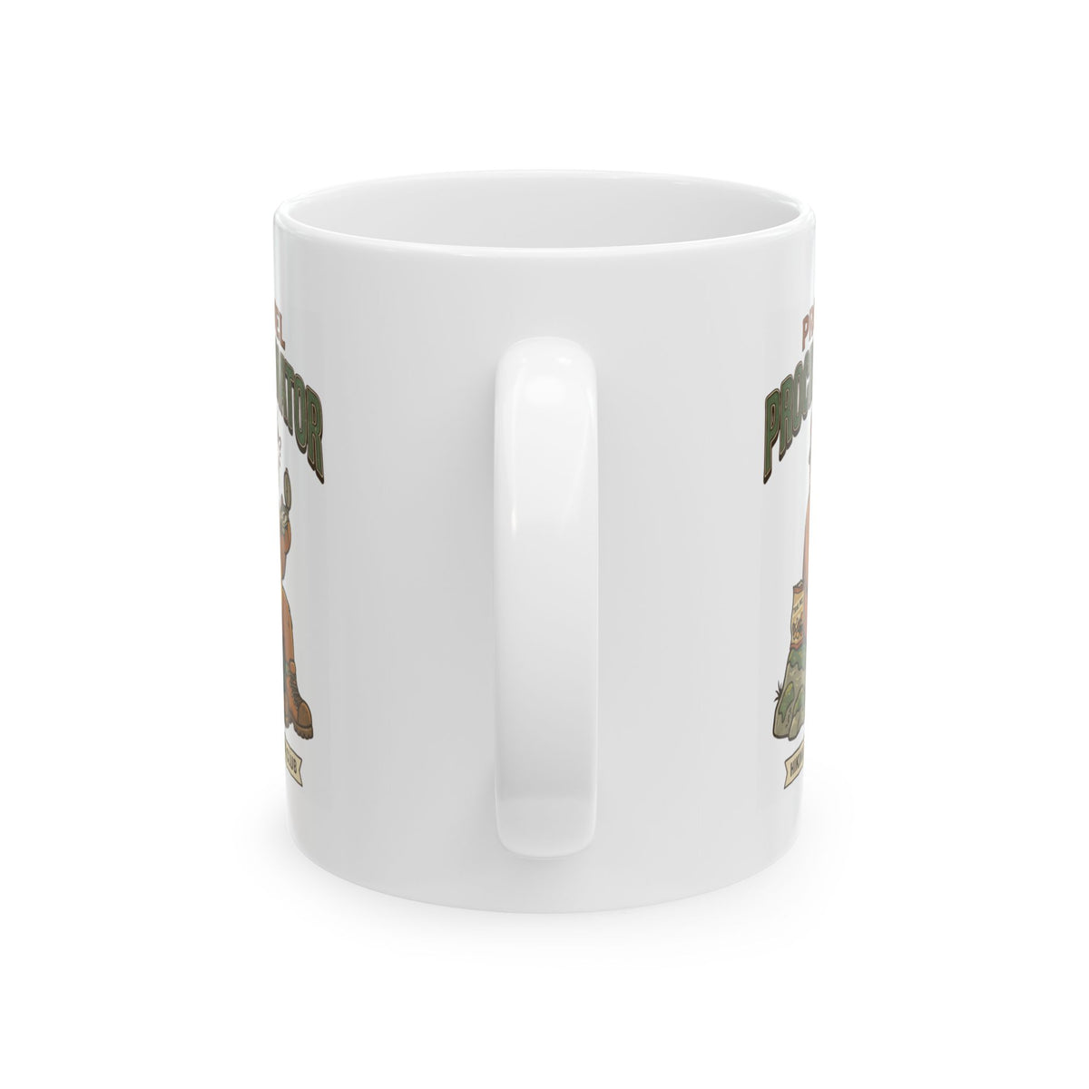 "Pro Level Procrastinator" White Ceramic Mug