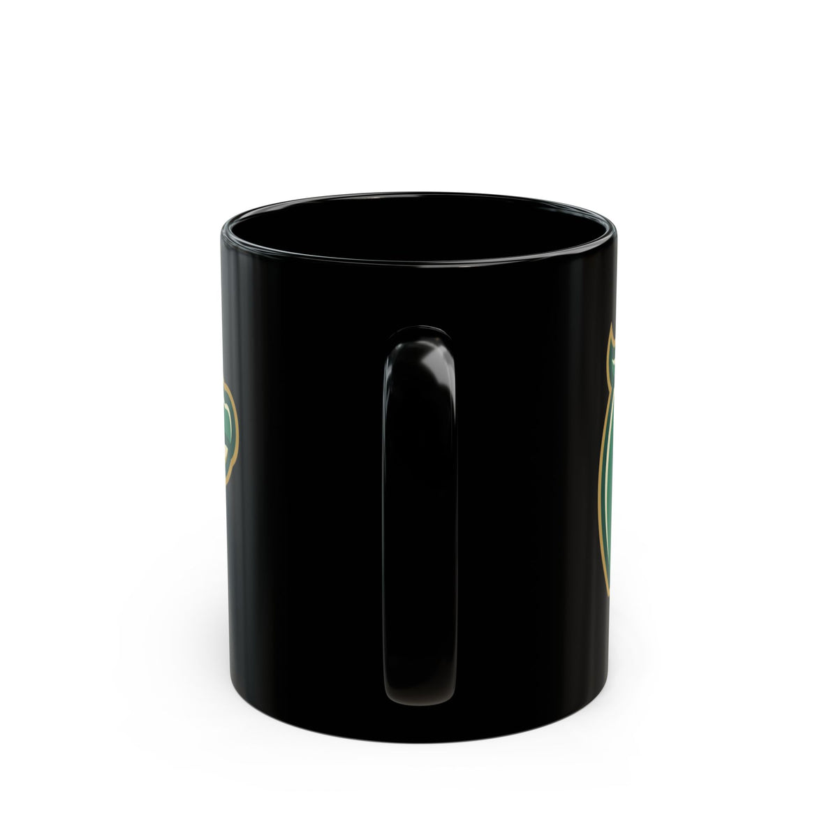 "Ogopogo (Canada)" Black Ceramic Mug — Graphic