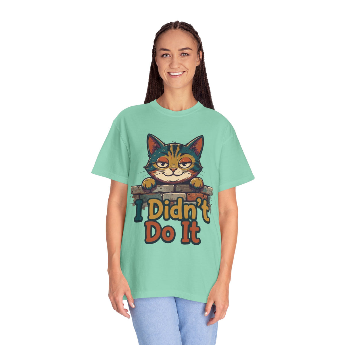 Color: Island Reef | I Didn't Do It Unisex Garment-Dyed Tee