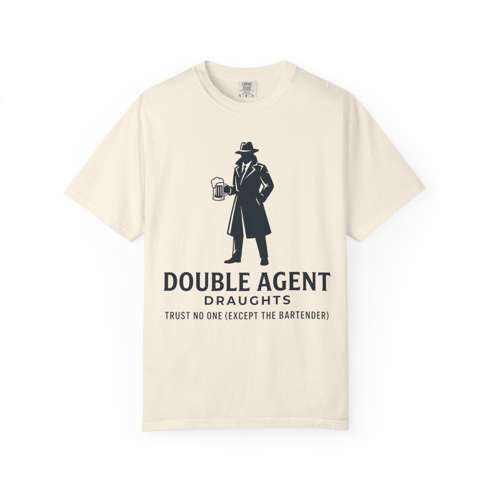 "Double Agent Draughts" Unisex Garment-Dyed Tee