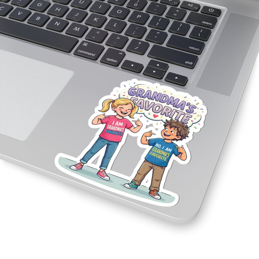 "Grandma's Favorite" Sticker