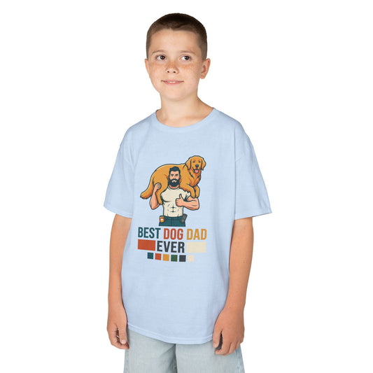 "Best Dog Dad" Kids Tee