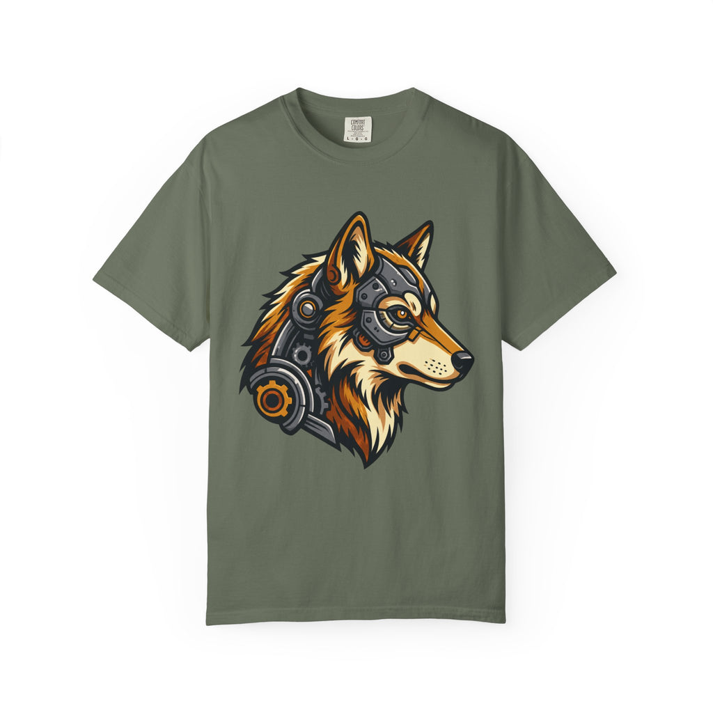 "Cyber Dog" Unisex Garment-Dyed Tee