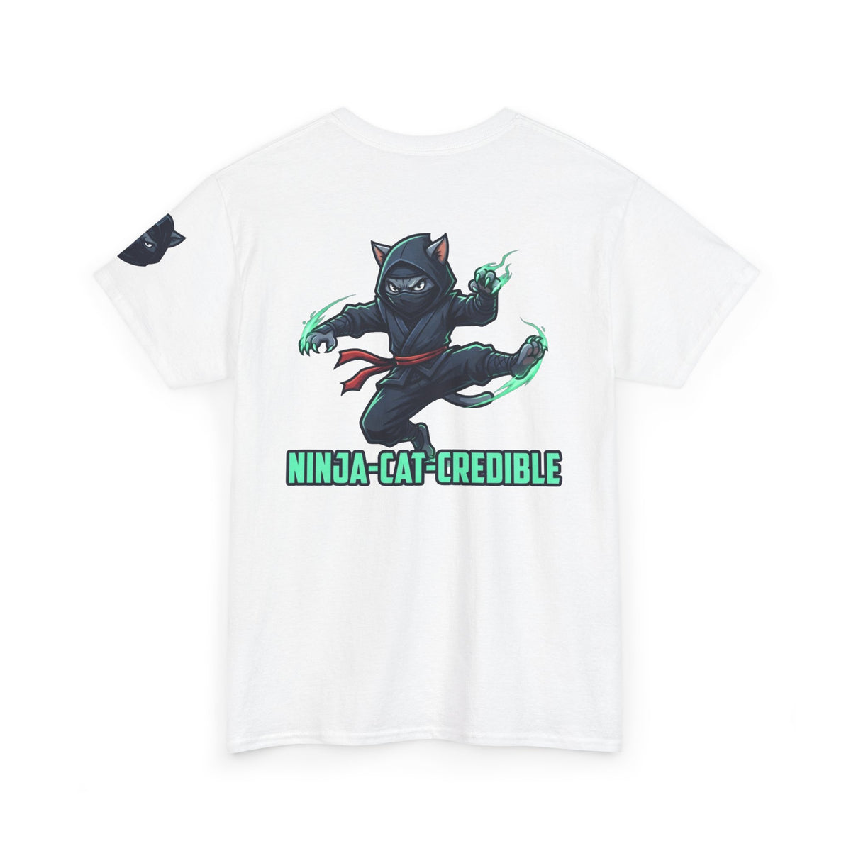 "Ninja Cat Credible" Premium Graphic Tee