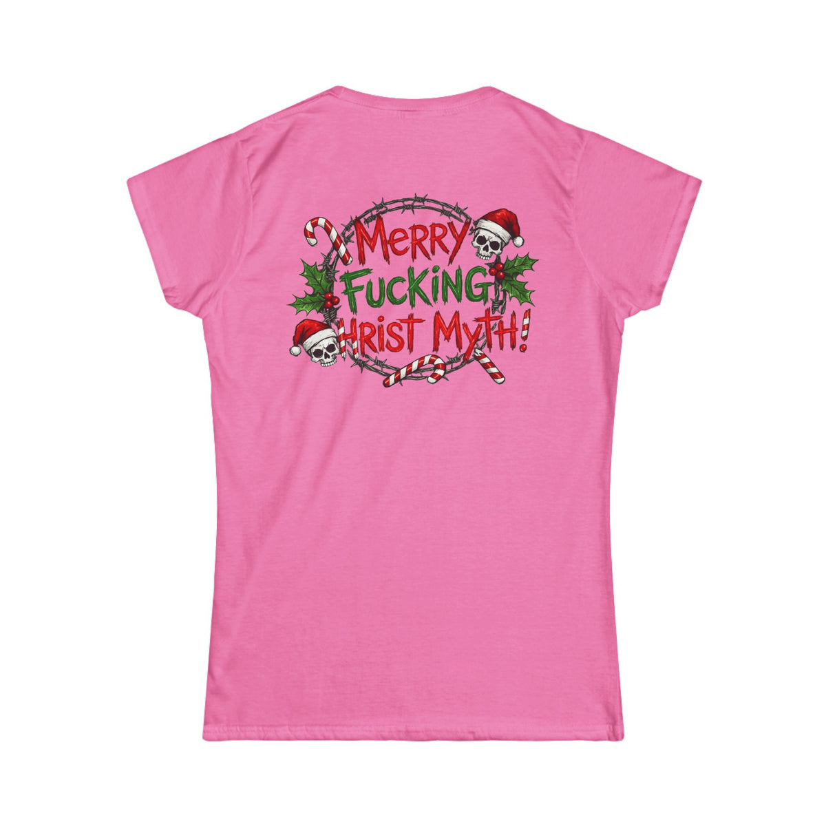 Color: Azalea | MF Christ Myth Women's Tee