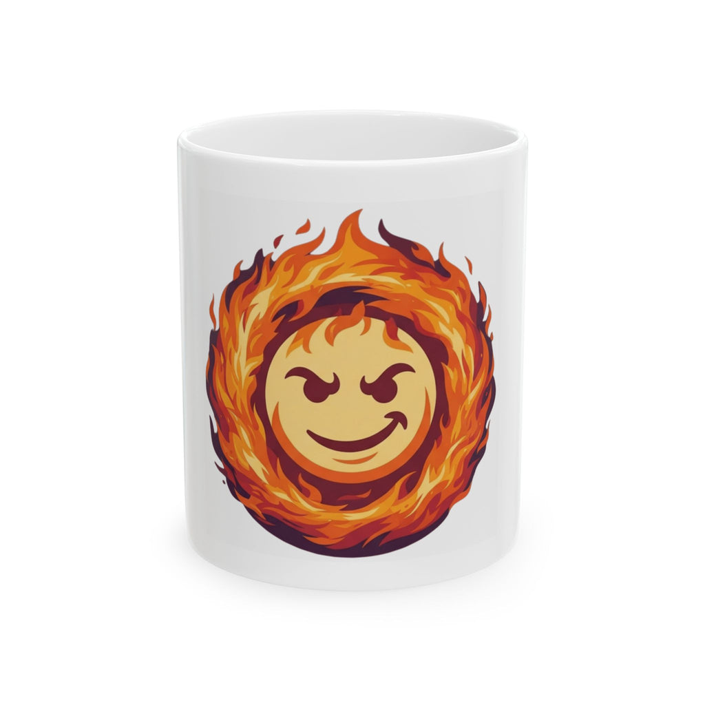 "I'm Going to Hell" White Ceramic Mug — Graphic