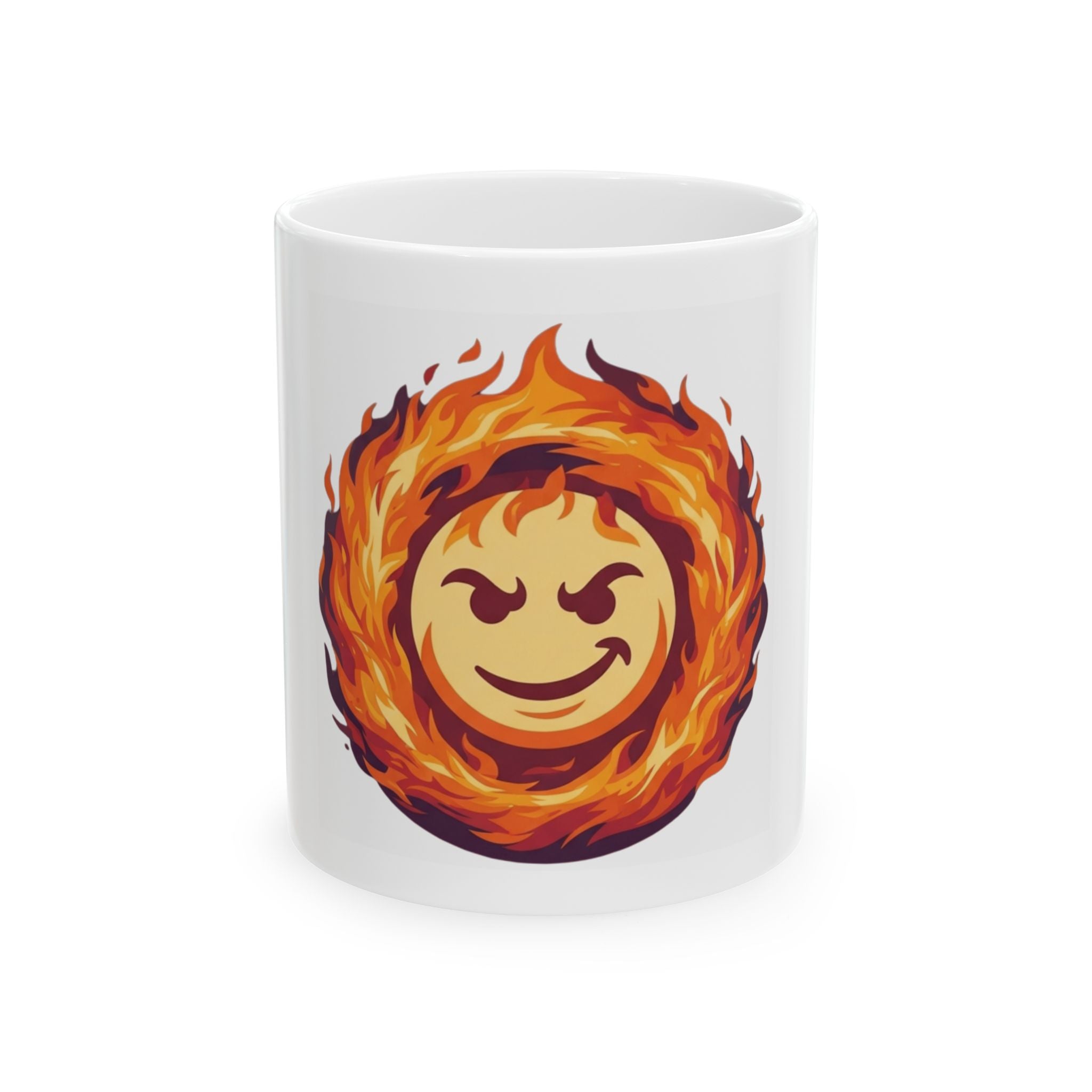 "I'm Going to Hell" White Ceramic Mug — Graphic