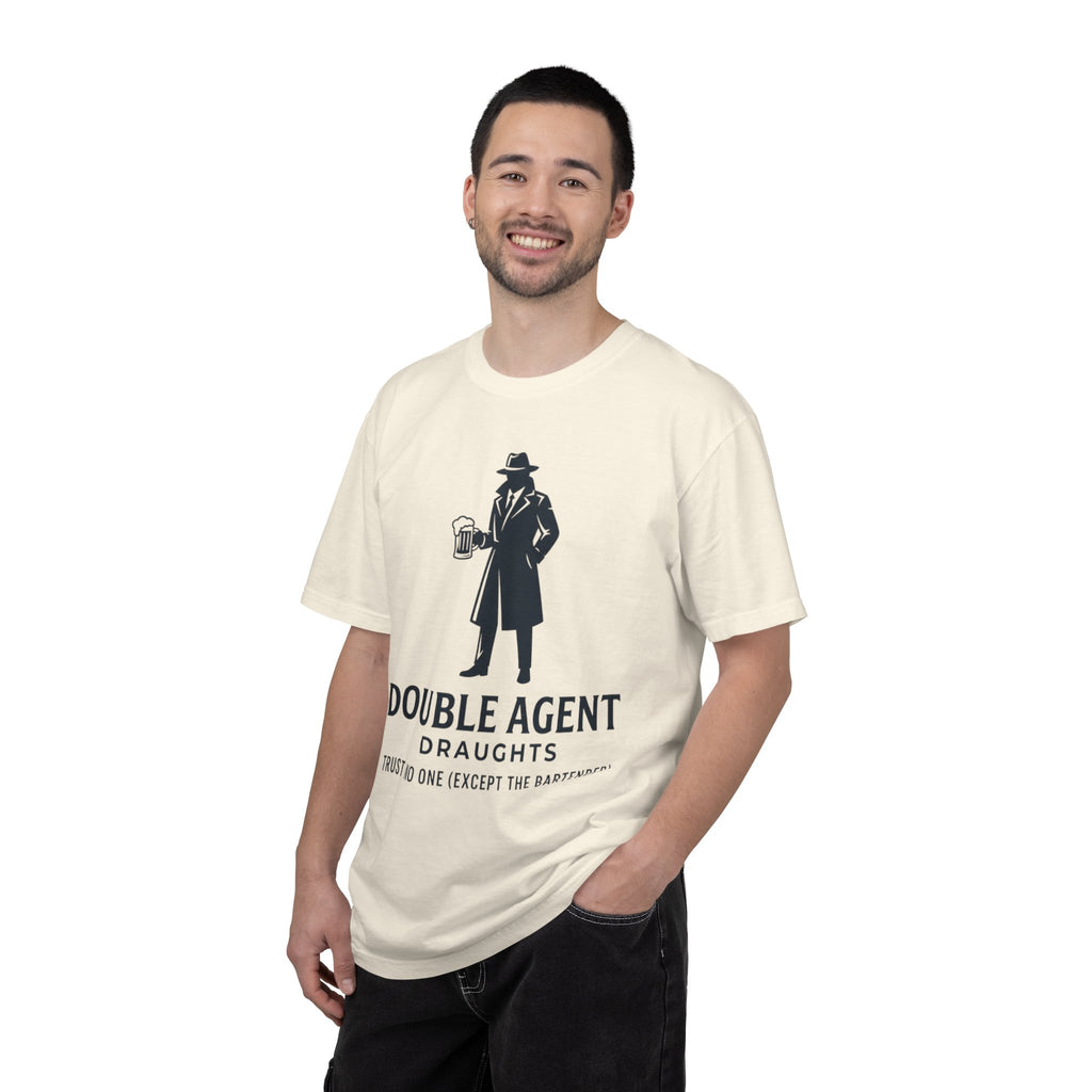 "Double Agent Draughts" Unisex Garment-Dyed Tee